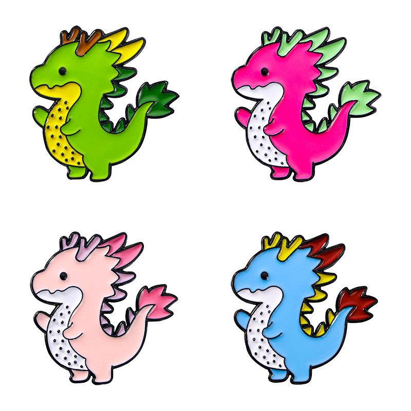Special for little dragon brooch, cute dragon bag pendant, clothes accessories medal