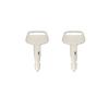 2PCS Ignition Keys CH12206 For John Deere Tractor 430 650 670 750 770 790 850 870