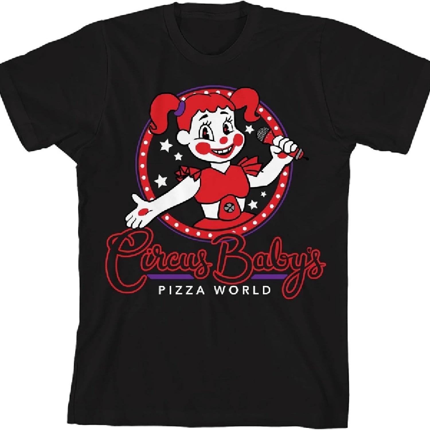 

Bioworld Girls Circus Babys Pizza Подростковая одежда XXXXXL чёрный