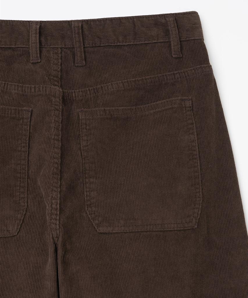 MILLO ARCHIVE Reflective Corduroy Pants [Brown]
