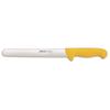 Arcos Color Cold Meat Knife - Prof 294900 Made of Nitrum Stainless Steel and Ergonomic Yellow Polypropylene Handle with Blade