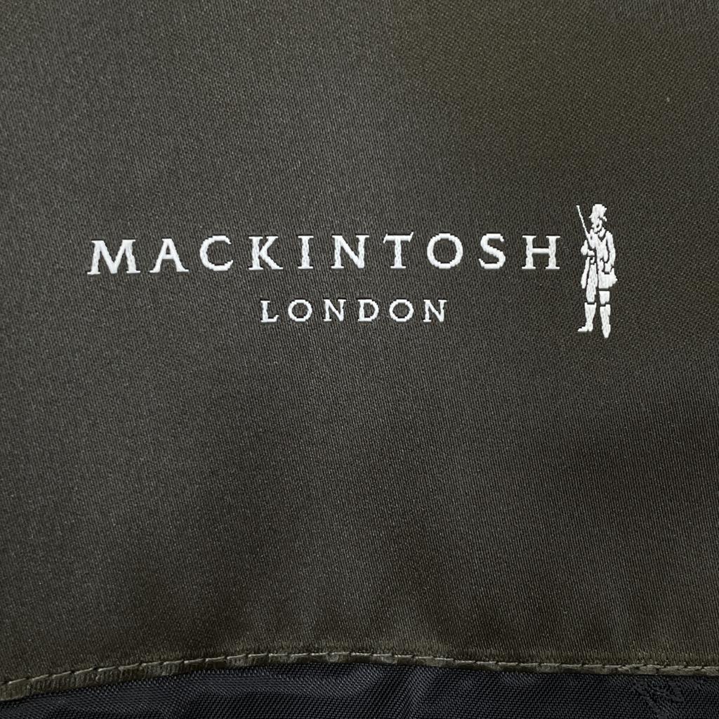 MACKINTOSH LONDON Black G1F01-005-09 Leather Single Rider's Jacket Jacket 44 blackUsed