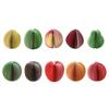 Fruit Shape Note Paper Adheive Note Paper 750Sheets Unlined Small Notepads Writing Pad Notepads for Noting Journaling