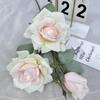 Rose Artificial Flower Wedding Restaurant Hotel Desktop Ornament Decoration