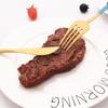 Rainbow 18/10 Stainless Steel Dinnerware Set Kitchen Flatware Tableware Sets Knife Fork Spoon Tea Spoon Cutlery Set Service for 6