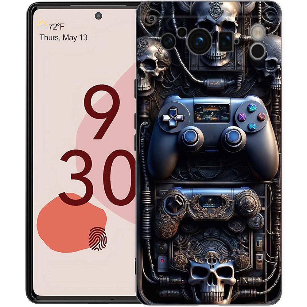 

Game Controller Graphic Phone Case Cover for Google Pixel 9 8 7 6 7A 6A Pro Shockproof Silicone Soft 9 Pro XL Shell Capas Fundas Pixel 7