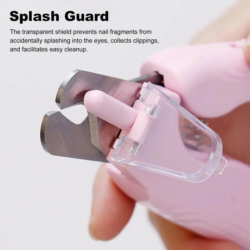 Pet Nail Clippers, Quiet LED Pet Nail Grinder, Rechargeable Pet Nail Grooming Tool for Large Medium Small Dogs Cats Puppies