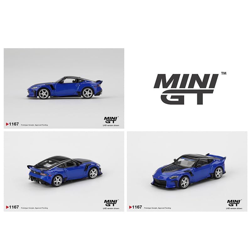 MINI GT GT 164 Scale Nissan Z Veilside FFZ400 Seiran Blue Blister Pack MGT01167-BL