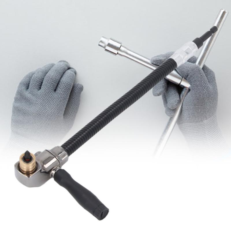 Flexible Shaft Extension 1/4 Inch Hex Shank Corner Bit Holder Extender For Electric Hand Drill