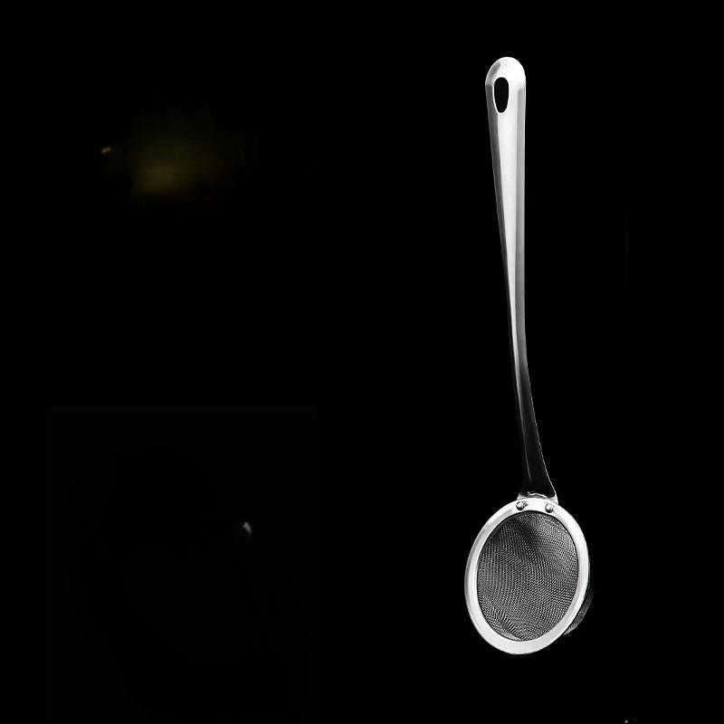 Кухонный дуршлаг из нержавеющей стали, сетка для фильтрации соевого молока, бытовая подставка для удаления масла после фритюра, сетка для пены от лапши, сока 8*28cm