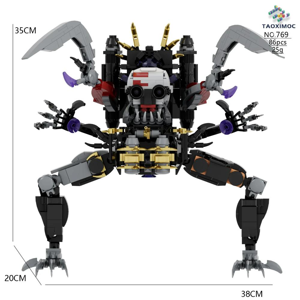 Skibidi Toilet Titan TV Man Speakerman Horror Game Bosses Camara Building Block Cartoon Doll Model Kids Birthday Halloween Gift