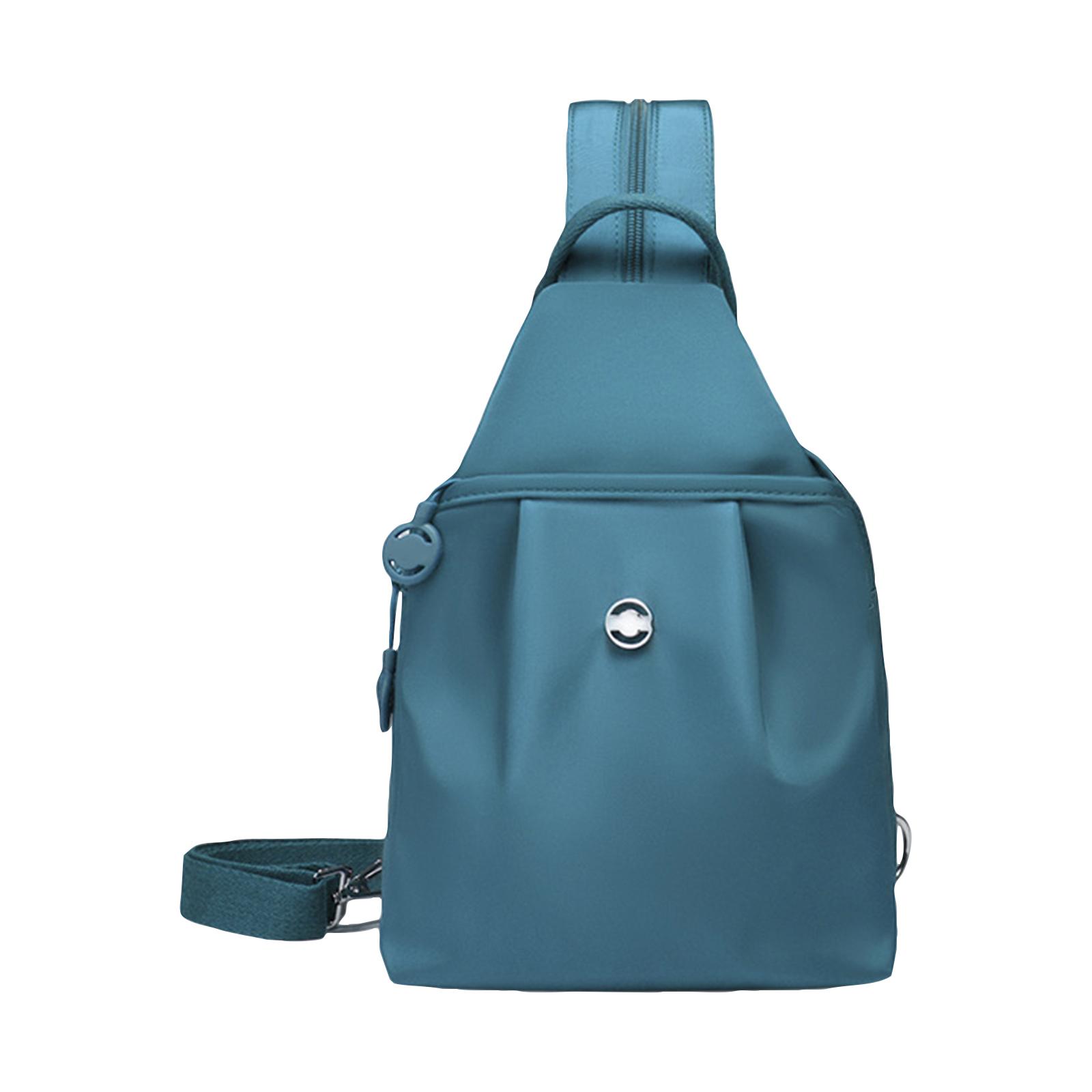 

Многофункциональная дорожная сумка, рюкзак большой вместимости, многослойная водонепроницаемая ткань Оксфорд One Size небесно-голубой