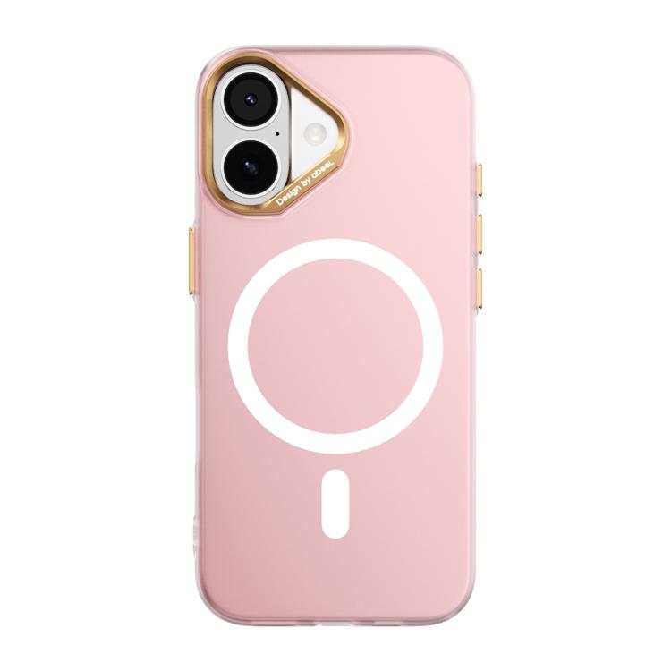 Lightweight Semi Transparent Frosted Magnetic PC Phone Case For iPhone 18 Pro, Anti-Fingerprint Metal Buttons Lens Protection Wireless Charging Cover