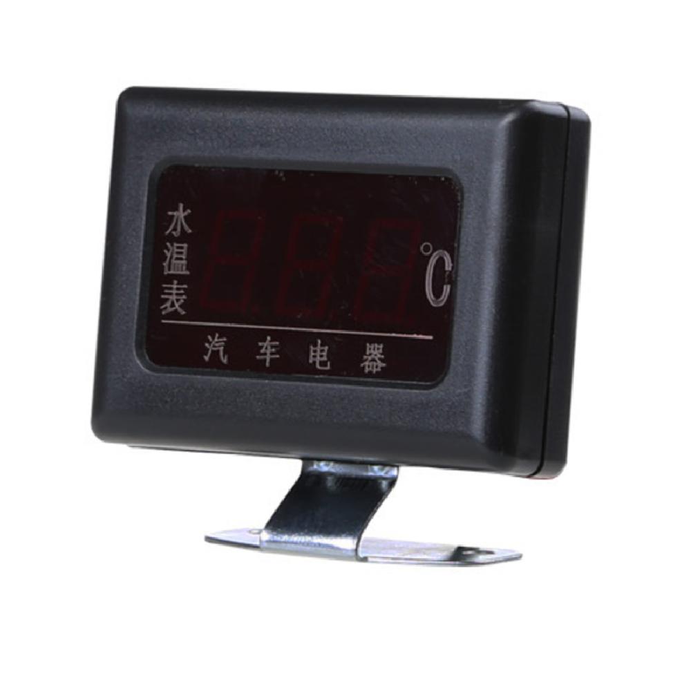 Universal Digital Water Temperature Gauges W/ Water Temperature Sensor Head Plug