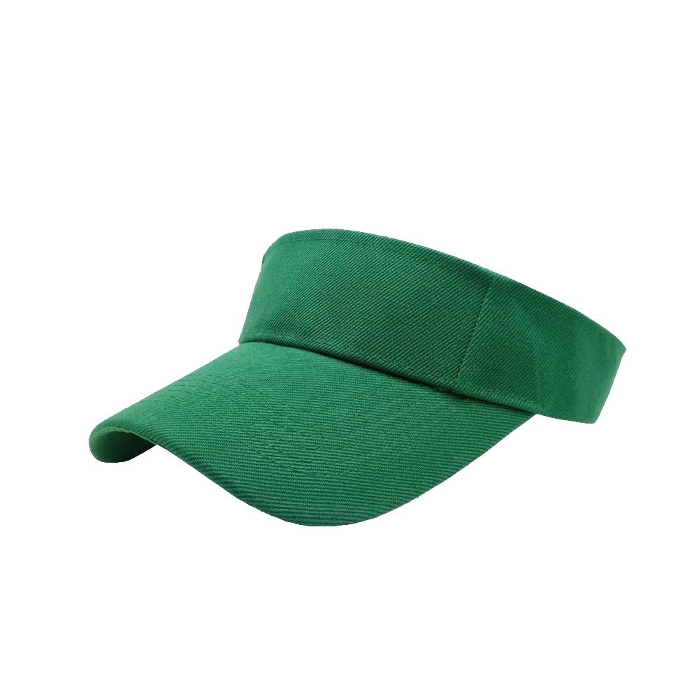 AI-MICH Promotional Multicolor Sun Logo Visor Hat White Plastic Golf Caps Sports Adjustable Visor Hat