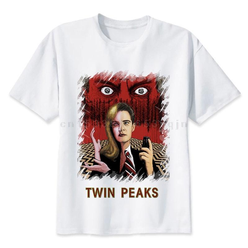 Twin Peaks Tshirt Men Tv Fashion Tshirts Men Tee Shirt Tops Short Sleeve T Shirt