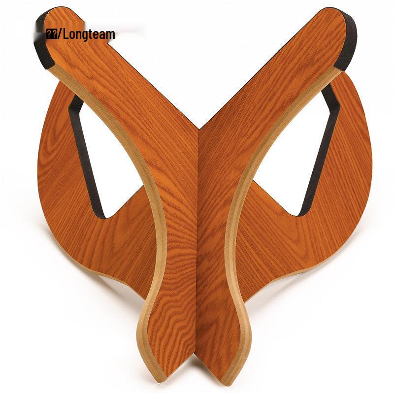 Hölzerner, abnehmbarer Gitarrenständer im Volkskunststil für Klassische Gitarren