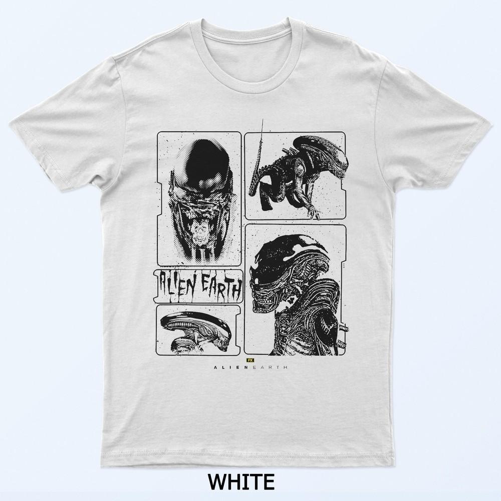 

Alien Earth Xenomorph Xx121 Multi Pose Distressed Style T-Shirt M