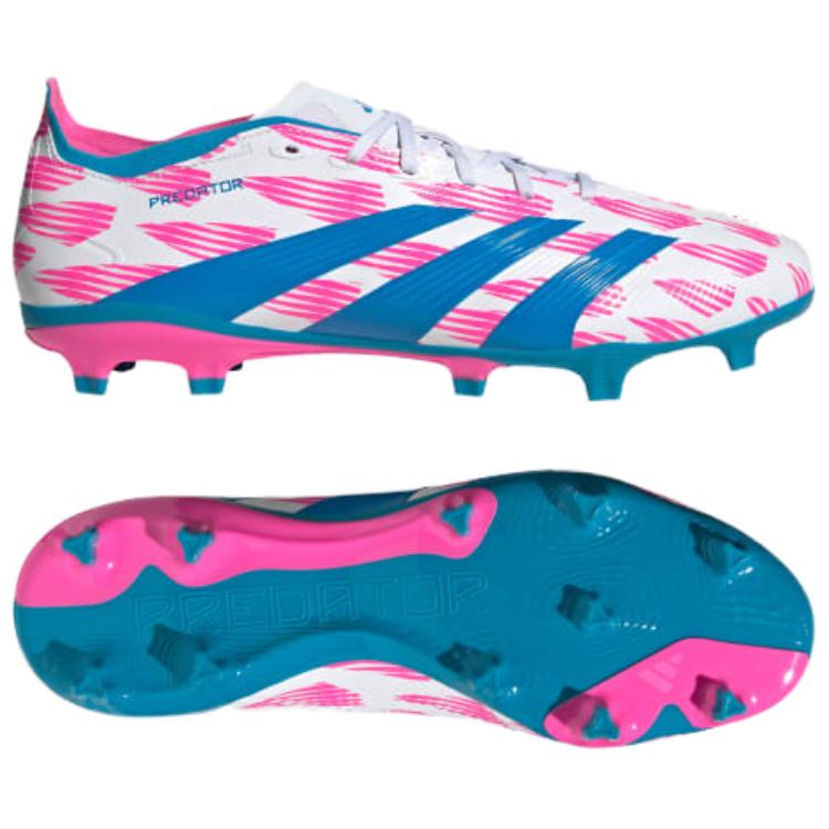 adidas Predator League FG Reemergence Pack Unisex Sneakers White Cloud-White Solar-Blue IG6262