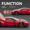 Large 1/24 Ford GT Car Model Alloy Simulation Supercar Collection Ornaments Children's Toy Car Boy Holiday Gift