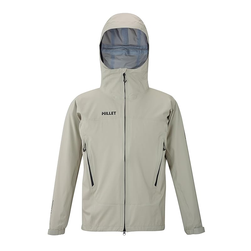 

[Millet] waterproof jacket Typhon stretch jacket MIV03168 men s Mastic (NEW) LOGO) XL