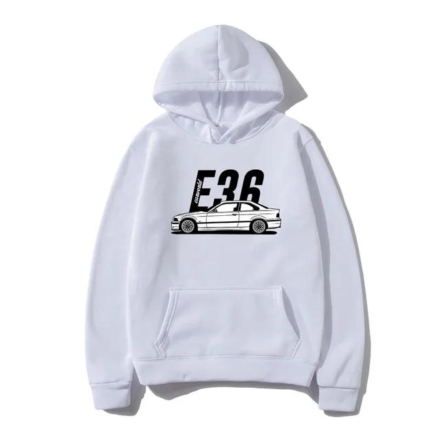 2025 Autumn/Winter Men's New Car Printed Hoodie Fashion High Quality Hip Hop Holiday Pure Cotton Pullover Sweatshirt Large Size