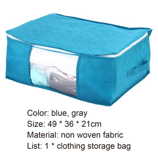 Storage Pouch Foldable Large Capacity Non-Woven Fabric Home Storage Pouch for Home