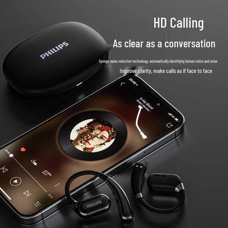 Philips TAT3739 Open-Ear Sports Bluetooth Headset