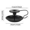 Pillar Candle Holders Vintage Candle Stand Decorative Candelabras For Mantle Desktop Fireplace Floor Bedroom Bathroom Wedding