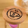 Stable Connection Round Hourglass Timers No Deformation Timer Wooden Hourglass  Children Toy
