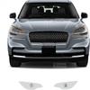 Pour Lincoln Aviator AVIATOR - Film de Protection pour Phares de Voiture 2 Pièces Transparent Noir Fumée Autocollant TPU