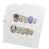 Daily Short Wearable Nail Pieces Cute Hand-painted Bow Hello Puppy Three-dimensional Relief Manicure Finished Product Can Be Detached