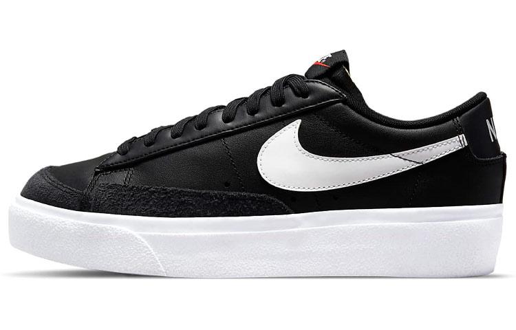 Nike Blazer Low Platform Black White Women s DJ0292-001 37.5
