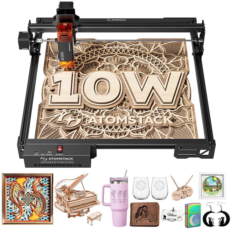 ATOMSTACK A10 Pro V2 Laser Engraver and Cutter