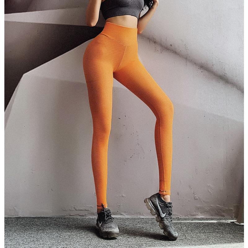 Peach seamless fitness pants women's sports hip pants high waist tight yoga pants
