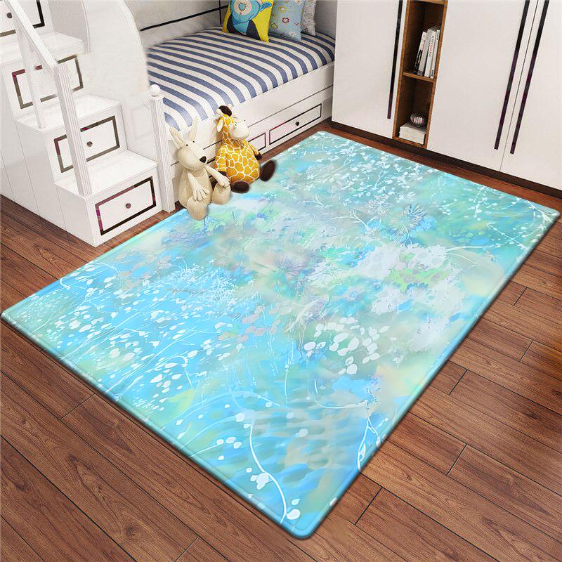 Dreamy Blending Large Room Carpet Non Slip Soft Cartoon Kids Bedroom Living Room Floor Mat Home Decor Children's Play Carpet