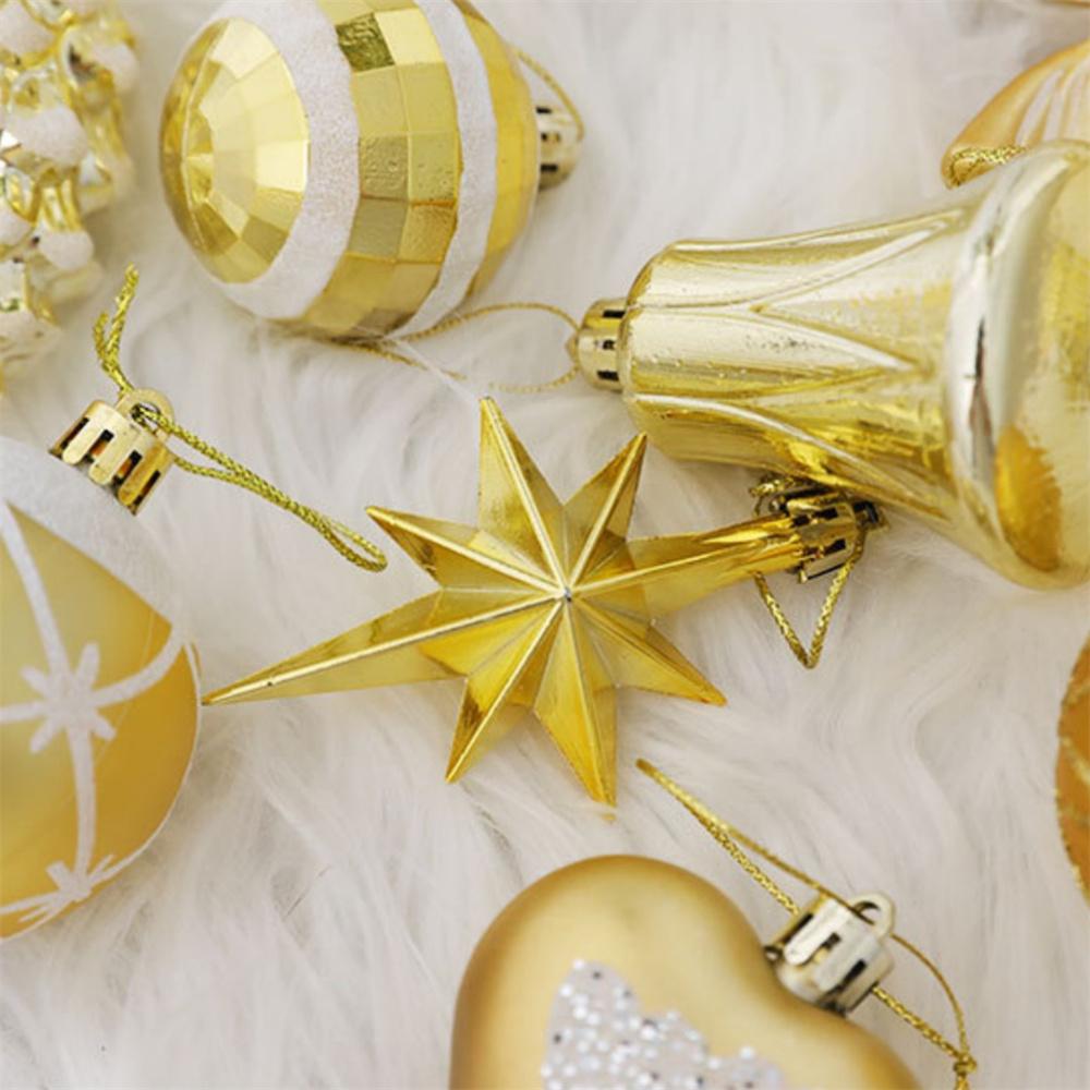 Xmas Decorations Boxed Packaging Christmas Ornaments Festive Balls 16pcs Set Tree Decorations For Home Decoration New Year