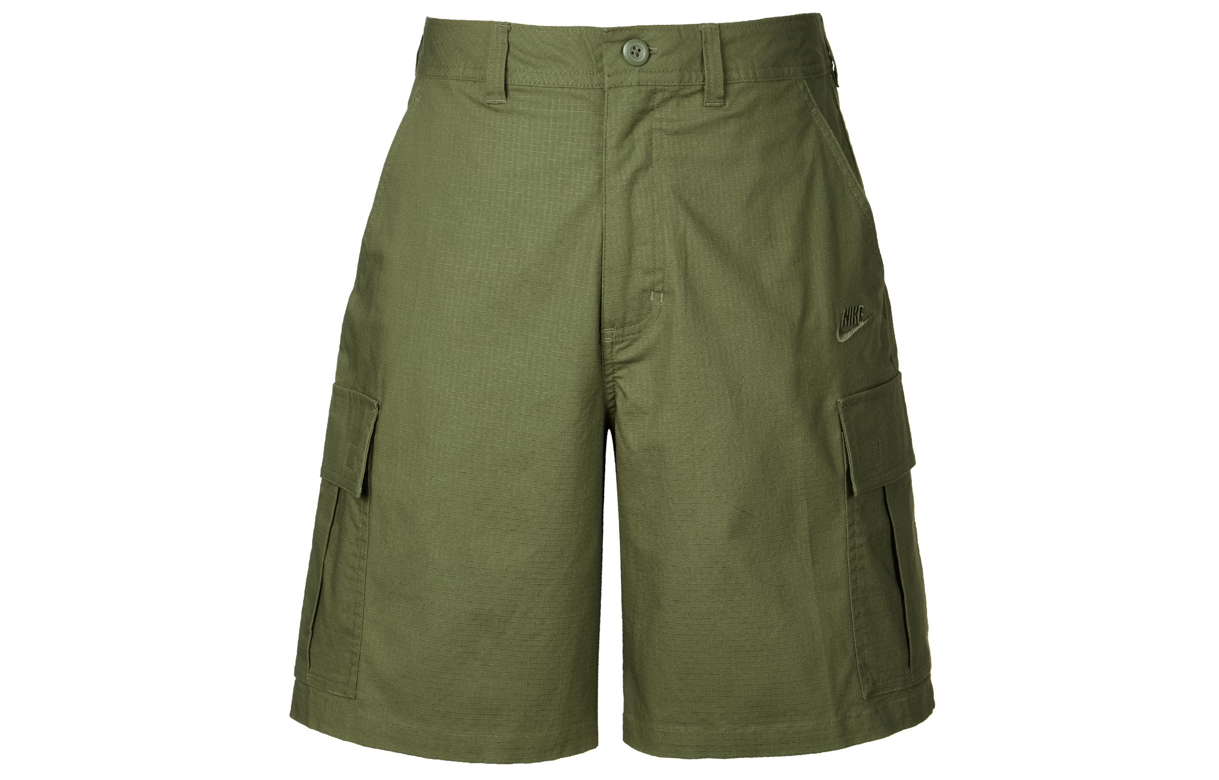 Nike Club Cargo Shorts Men s Medium Olive Green FN3518-222 34