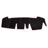 TUCKBOLD Dashboard Mat for Honda Car Dashboard Protective Interior Sun Flannel Black with Red Set N-ONE JG3/JG4, Cover, Mat, Accessories, Protection,
