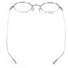 Excellent YUICHI TOYAMA Glasses Kandinsky Round Metal Frame Silver Used
