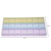21 Grids Cotygodniowe pudełko do przechowywania tabletek Candy Sundries Container Home Organizer