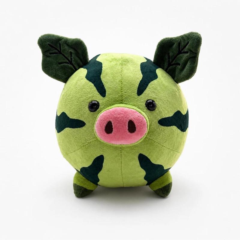 Summer Watermelon Pig Plush Toy With Pp Cotton Filling For Kids And Teens