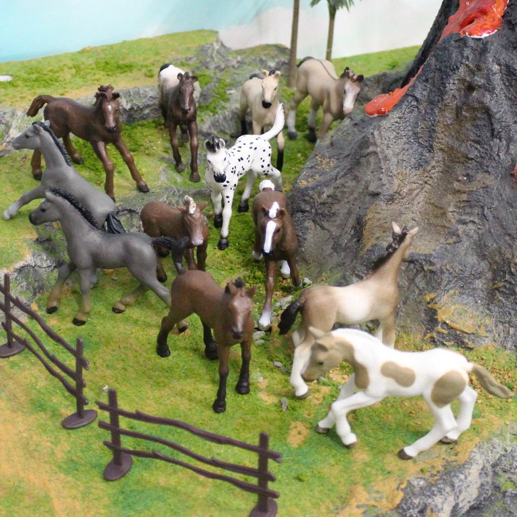 Arabisches Pferd PVC-Modell für Kinder zum Lernen und für das Spielzimmer