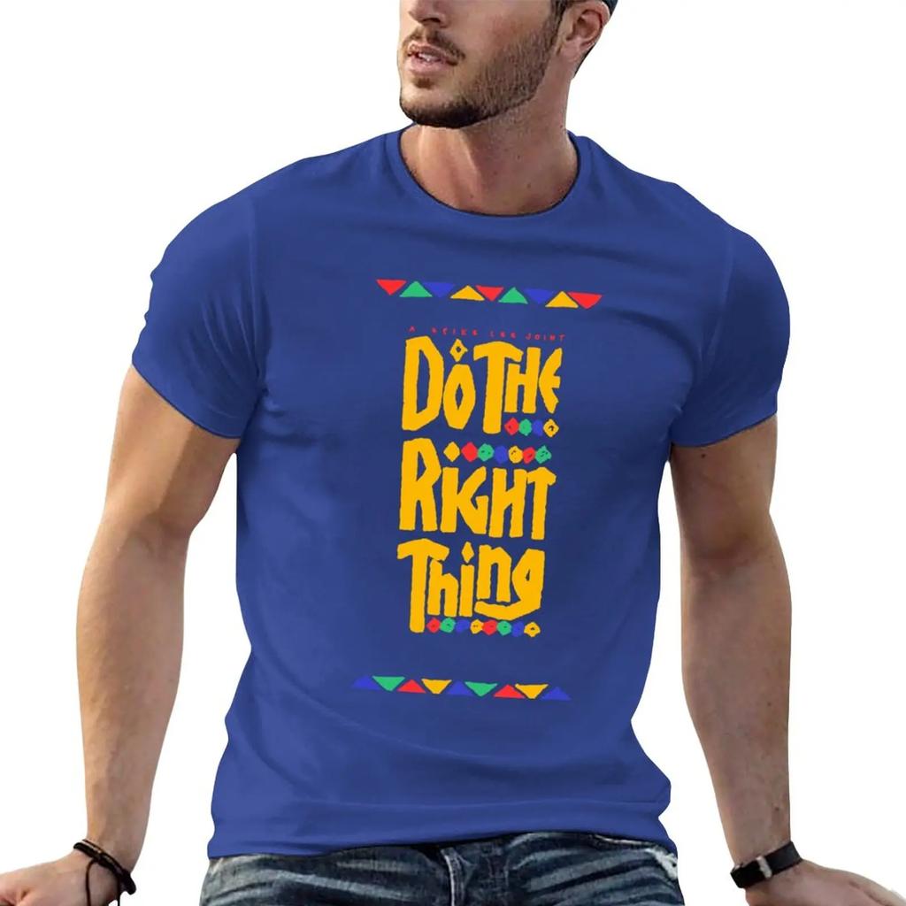 DO THE RIGHT THING BEST SELLER T-Shirt Short sleeve tee edition t shirt kawaii clothes cotton t-shirt