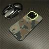 Hollow Camouflage Phone Case for iPhone 16 15 14 13 12 11 Pro/ Max/Plus Anti-fingerprint Shock-proof Rear Cover