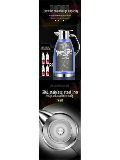 Chitang Wu Double-Layer Stainless Steel Thermos Water Bottle - Insulated, Anti-Scald for Home & Commercial Use