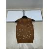 Trendy Sequin V-Neck Knit Vest - High-Quality, Slim-Fit, Versatile Fashion Top