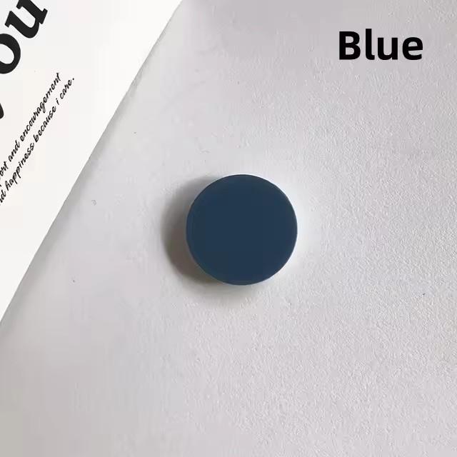 Finger Ring Holder Stand for iPhone 15 Samsung Support Telephone Mobilephones Grip Tok Folding Solid Color Pocket Socket Bracket