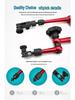 Magnetic Table Base with Dial and Lever Indicator, Universal Bracket Clamp, and Fine Adjustment Rod Accessories