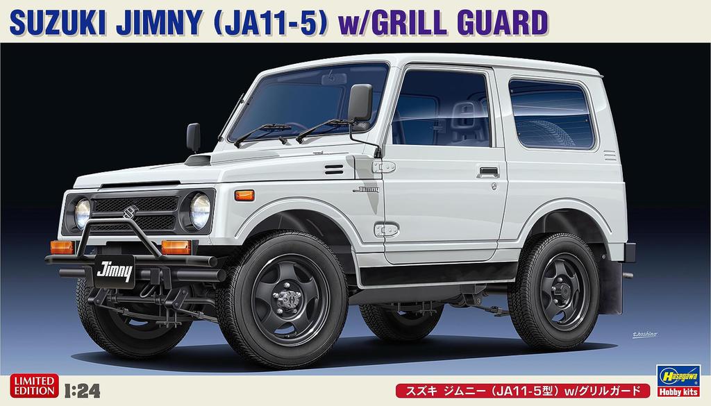 Hasegawa Suzuki Jimny with Grille Guard Plastic Model 20650 1/24 JA11-5